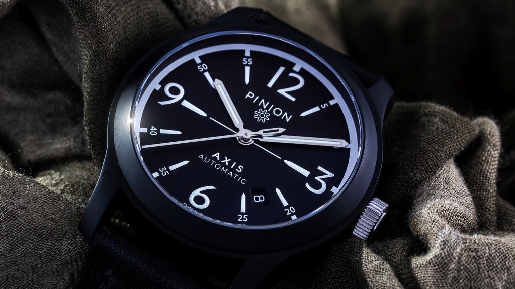 Pinion Axis black watch