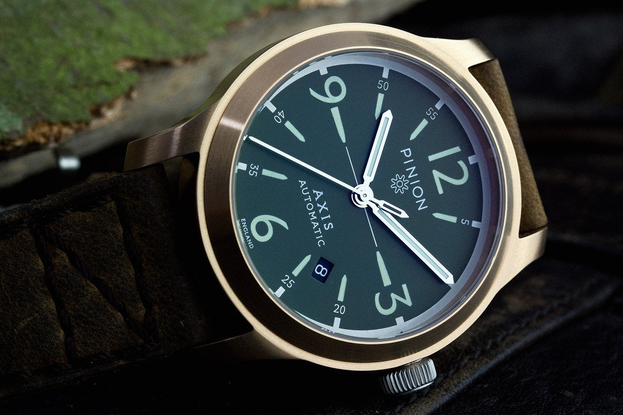 Pinion Axis Bronze Prototype watch
