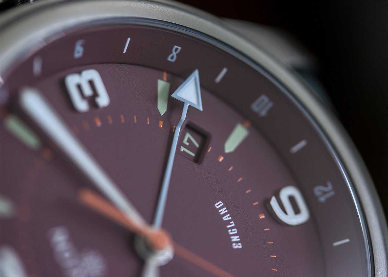 Pinion TT Titanium GMT Watch