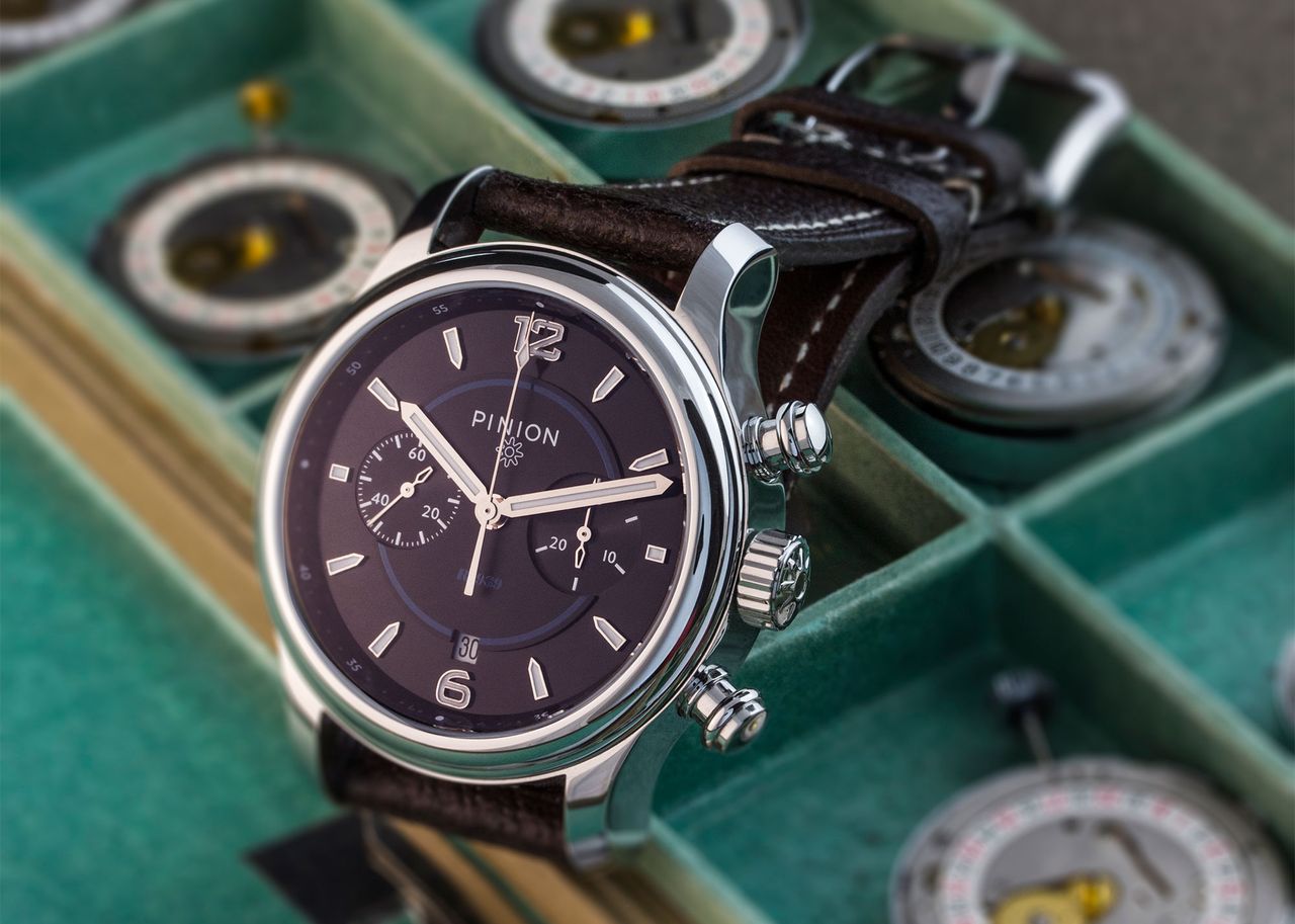 Pinion R-1969 Limited Edition Hand wound Chronograph